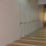 Ropes for asanas in Vinyasa yoga studio in Puchong